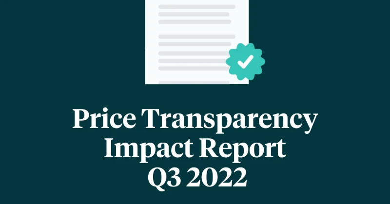 Turquoise Health Price Transparency Impact Report featured image