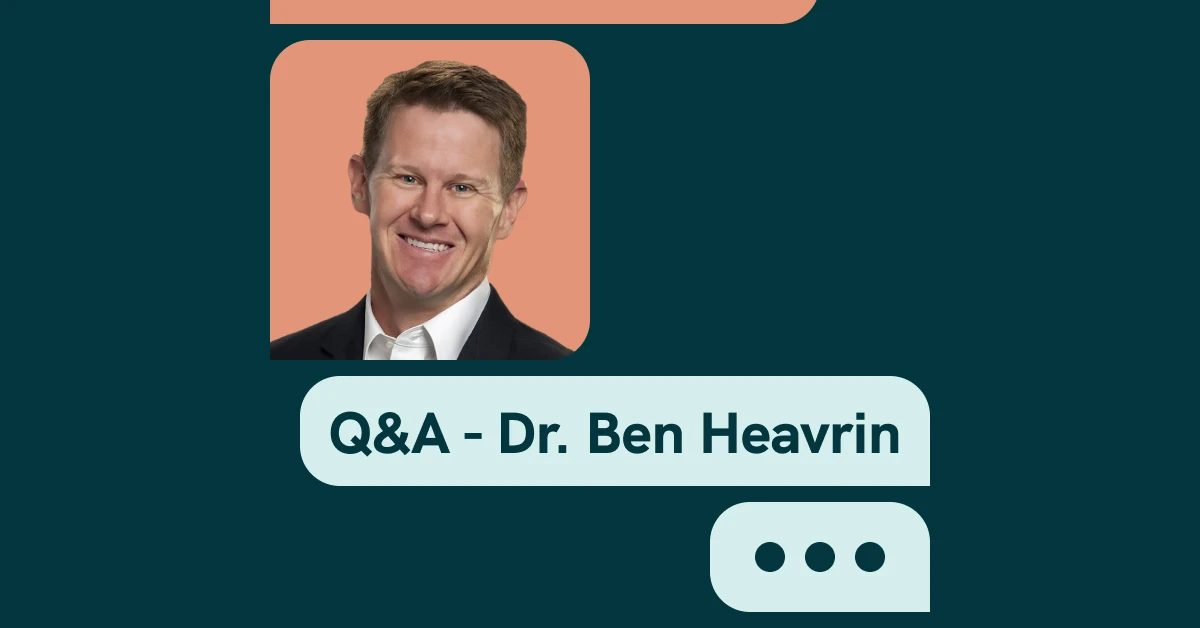 Price Transparency In Real-Time: Q&A Series With ER Doctor, Dr. Ben Heavrin (Part 1!)
